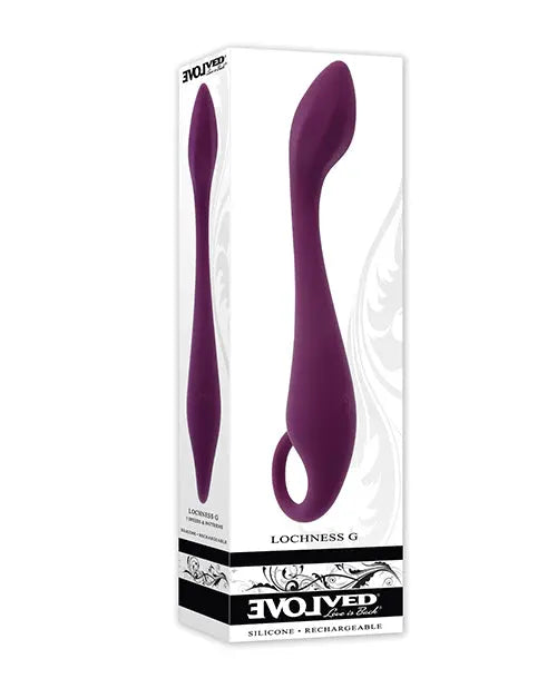 Evolved Lochness G G-Spot Vibe - Burgundy Evolved Novelties INC