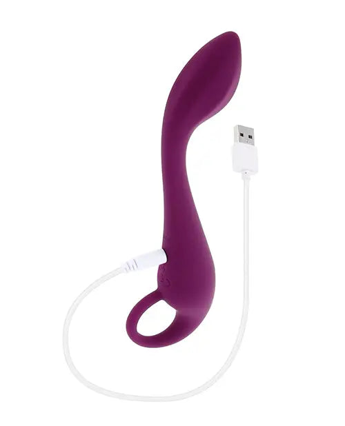 Evolved Lochness G G-Spot Vibe - Burgundy Evolved Novelties INC
