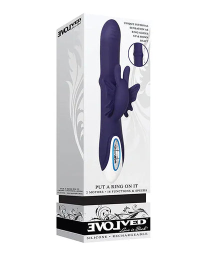 Evolved Put a Ring On it - Purple Evolved Novelties INC