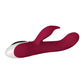Evolved Inflatable Bunny Dual Stim Rechargeable - Burgundy Evolved Novelties INC