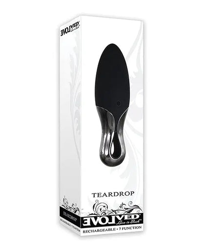 Evolved Teardrop Vibe - Black Evolved Novelties INC