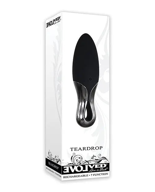 Evolved Teardrop Vibe - Black Evolved Novelties INC
