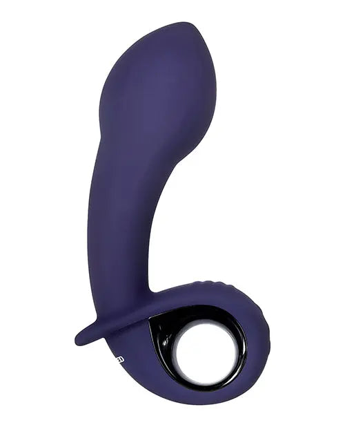 Evolved Inflatable G Rechargeable Vibrator - Purple Evolved Novelties INC