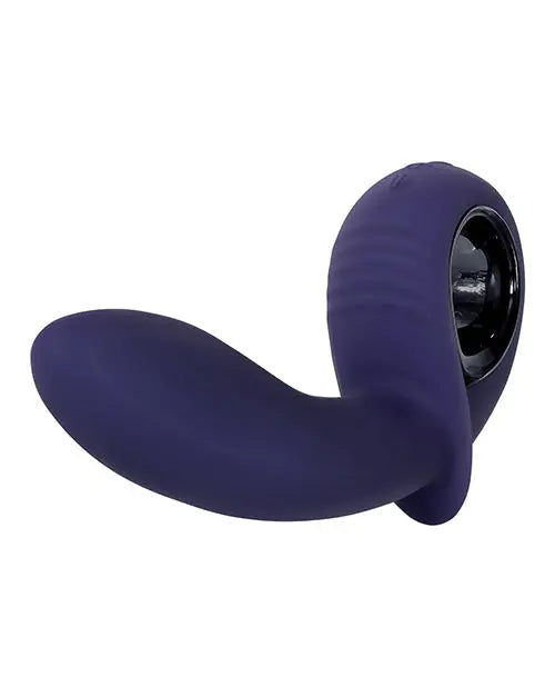 Evolved Inflatable G Rechargeable Vibrator - Purple Evolved Novelties INC