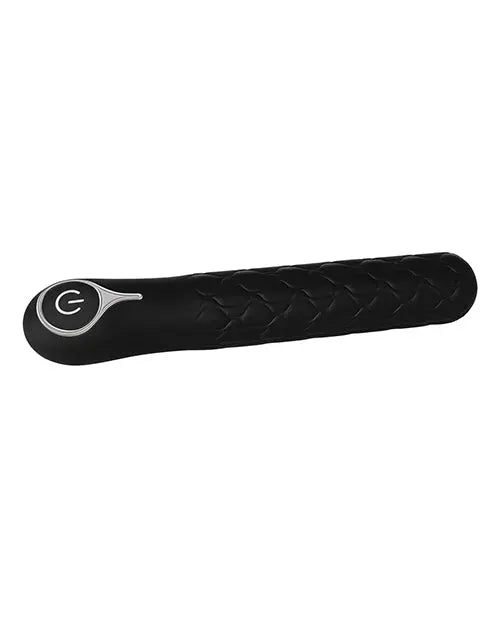Evolved Quilted Love Rechargeable Vibrator - Black Evolved Novelties INC