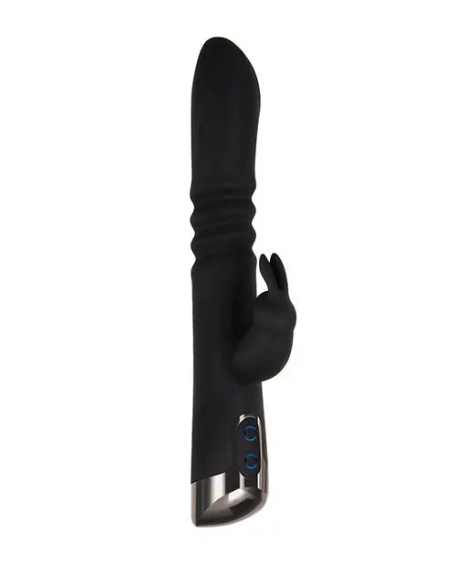 Evolved Rapid Rabbit Vibrator | Black Thrusting Vibrator | Dual Vibe Clit Vibrator | Best Vibrator for Women Evolved Novelties INC