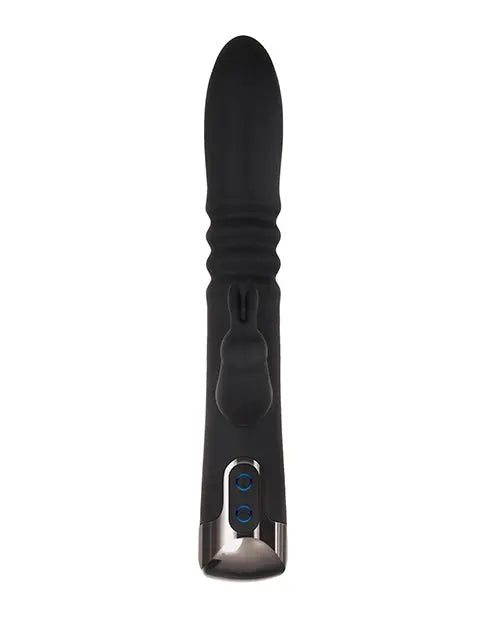 Evolved Rapid Rabbit Vibrator | Black Thrusting Vibrator | Dual Vibe Clit Vibrator | Best Vibrator for Women Evolved Novelties INC