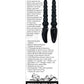 Evolved Magic Stick Beaded Vibrator - Black Evolved Novelties INC