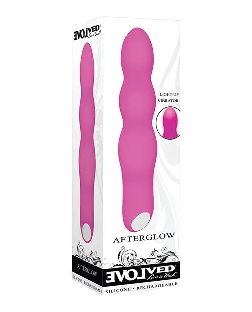 Evolved Afterglow Light Up Vibrator - Pink Evolved Novelties INC