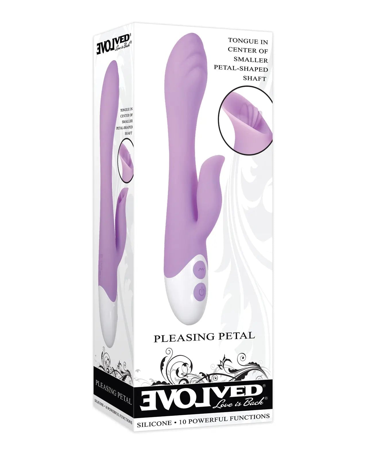Evolved Pleasing Petal Vibe - Purple Evolved Novelties INC