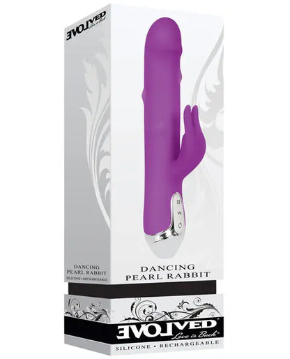 Evolved G Spot Vibrator | Dancing Pearl Rabbit Vibrator | 3-Speed Clit Vibrator | Best Vibrator for Women Evolved Novelties INC