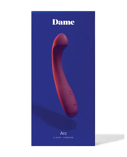 Dame Arc G-Spot Vibrator - Plum Mating Components LLCDba Dame P