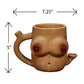 Fashioncraft Novelty Mug - Boobs Brown
