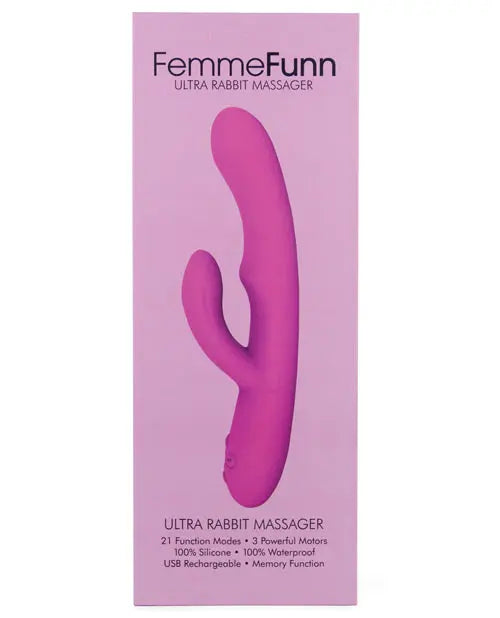 Femme Funn G Spot Vibrator | Ultra Rabbit Vibrator | 21X Pink Clit Vibrator | Best Vibrator for Women Vvole