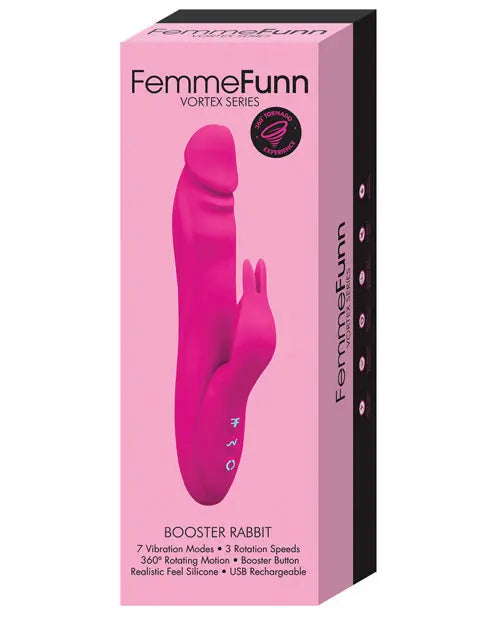 Femme Funn G Spot Vibrator | Booster Rabbit Vibrator | Pink Clit Vibrator | Best Vibrator for Women Vvole