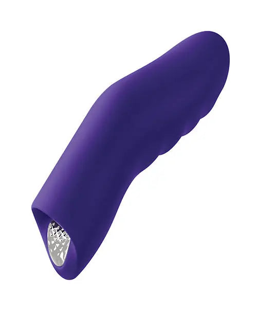 Femme Funn Finger Vibrator | Dioni Wearable Best Vibrator for Women | 20-Mode Large Dark Purple Vvole