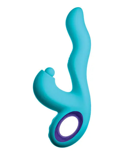 Femme Funn G Spot Vibrator | Klio Triple Action Rabbit Vibrator | Turquoise Clit Vibrator | Best Vibrator for Women Vvole