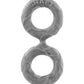 Shaft Double C-Ring - Small Gray