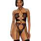 Pull My Strings Sheer Mesh Halterneck Forplay INC