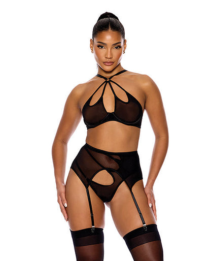 Feeling Butterflies Mesh Halterneck Br Forplay INC