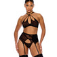Feeling Butterflies Mesh Halterneck Br Forplay INC