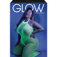 Glow Black Light Crotchless Bodystocking Neon Green QN Fantasy Lingerie