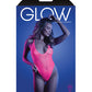 Glow Electric Haze Teddy Neon Pink M/L Fantasy Lingerie