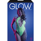 Glow Nocturnal Halter Teddy Neon Chartreuse S/M Fantasy Lingerie