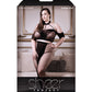 Sheer Fantasy Missing You Opaque & Net Off Should Top w/Leggings Black QN Fantasy Lingerie