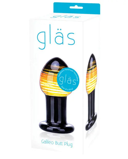 Glas Galileo Glass Butt Plug Electric Eel INC