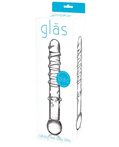 Glas Callisto Glass Dildo | Clear Realistic Dildo | Maximum Orgasm Anal Dildo Electric Eel INC