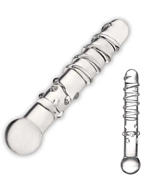 Glas Callisto Glass Dildo | Clear Realistic Dildo | Maximum Orgasm Anal Dildo Electric Eel INC