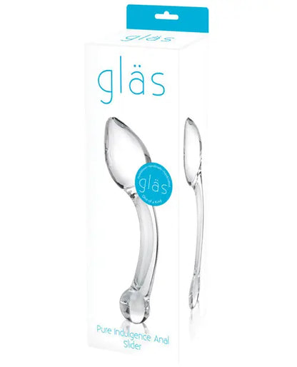Glas Pure Indulgence Anal Slider - Clear Electric Eel INC