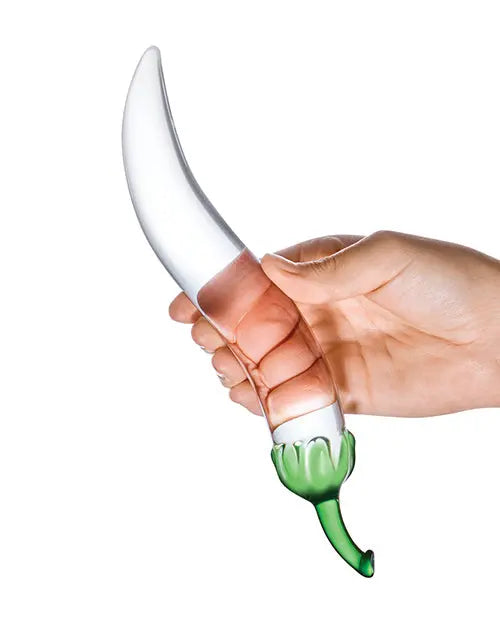 Glas Glass Dildo | Naturals Realistic Dildo | Chili Pepper Large Dildo | Big Dildo | Best Dildo Electric Eel INC
