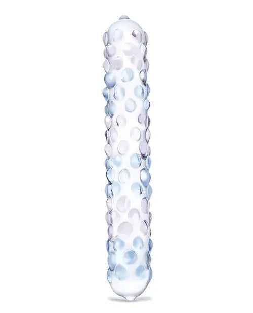 Glas Purple Rose Realistic Dildo | Nubby Glass Dildo | G-Spot Anal Dildo | Giant Dildo Electric Eel INC