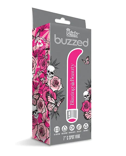 Buzzed 7" G-Spot Vibe  - Blazing Beauty Pink Global Novelties LLC