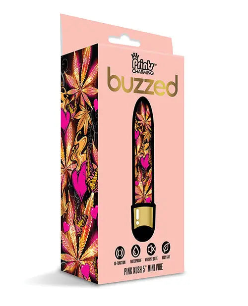Buzzed 5" Mini Vibe - Pink Kush Global Novelties LLC