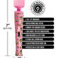 Stoner Vibes Wacky Weed Wand Massager - Pink Kush Global Novelties LLC