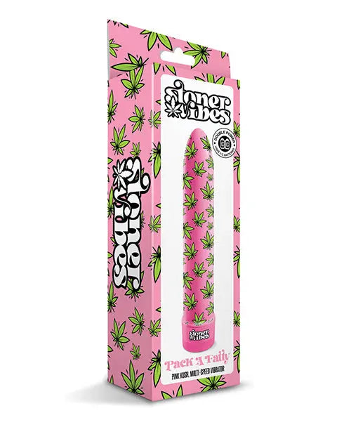 Stoner Vibes Pack A Fatty Multi Speed Vibrator - Pink Kush Global Novelties LLC