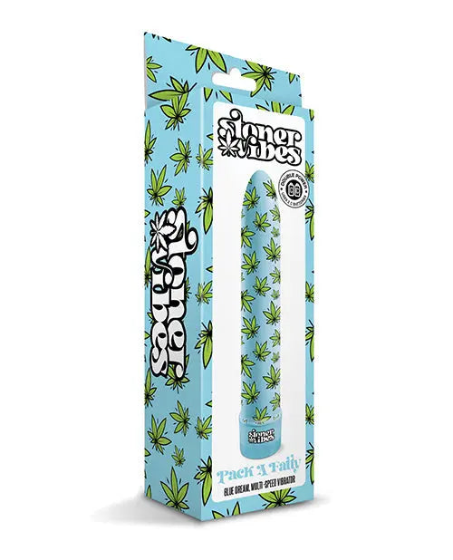 Stoner Vibes Pack A Fatty Multi Speed Vibrator - Blue Dream Global Novelties LLC