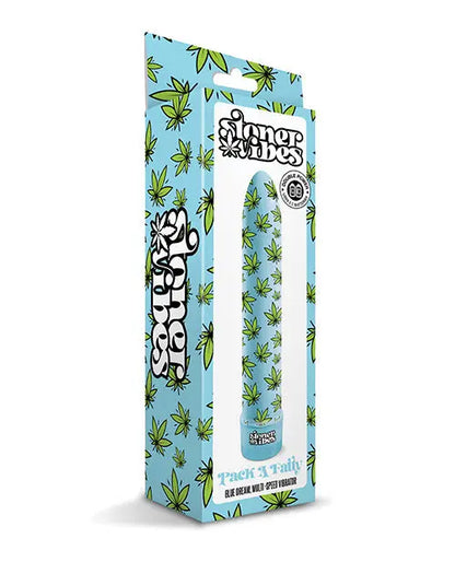 Stoner Vibes Pack A Fatty Multi Speed Vibrator - Blue Dream Global Novelties LLC
