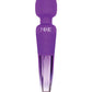 Nixie Rechargeable Wand Massager - Purple Ombre Metallic Global Novelties LLC