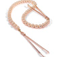 Nixie Pearl Drop Tweezer Nipple Clamps - Rose Gold Global Novelties LLC