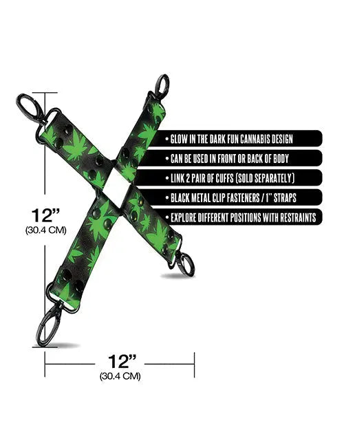 Stoner Vibes Glow in the Dark Hogtie Global Novelties LLC
