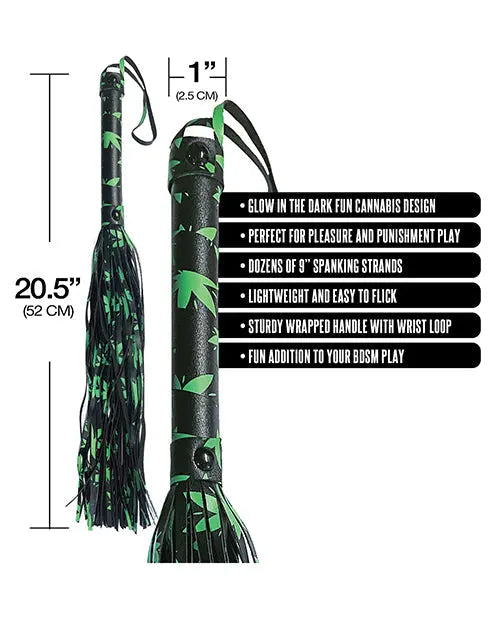 Stoner Vibes Glow in the Dark Flogger Global Novelties LLC