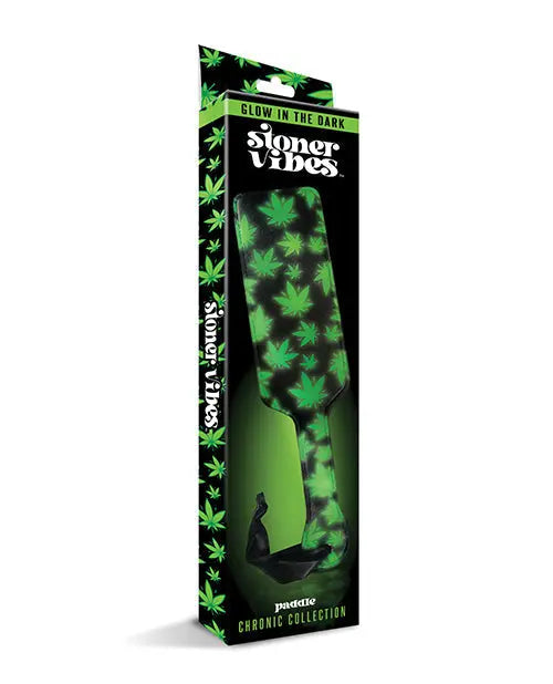 Stoner Vibes Glow in the Dark Paddle - Green Global Novelties LLC