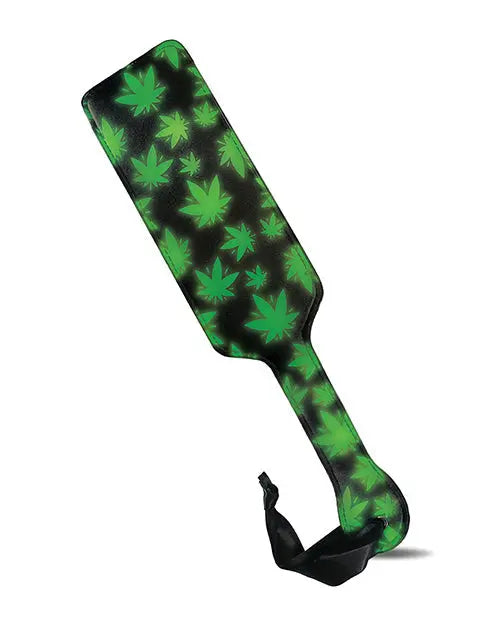 Stoner Vibes Glow in the Dark Paddle - Green Global Novelties LLC