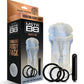 MSTR B8 Squeeze Vibrating Pussy Pack - Kit of 5 Clear Global Novelties LLC