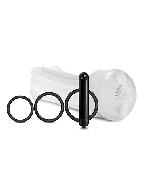 MSTR B8 Bum Rush Vibrating Ass Pack - Kit of 5 Clear Global Novelties LLC