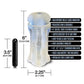 MSTR B8 Bum Rush Vibrating Ass Pack - Kit of 5 Clear Global Novelties LLC